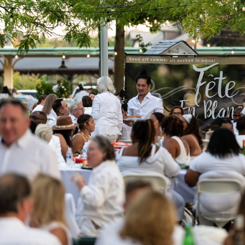 6th Annual Fete En Blanc Welcomes 750 Guests in Downtown Pottstown