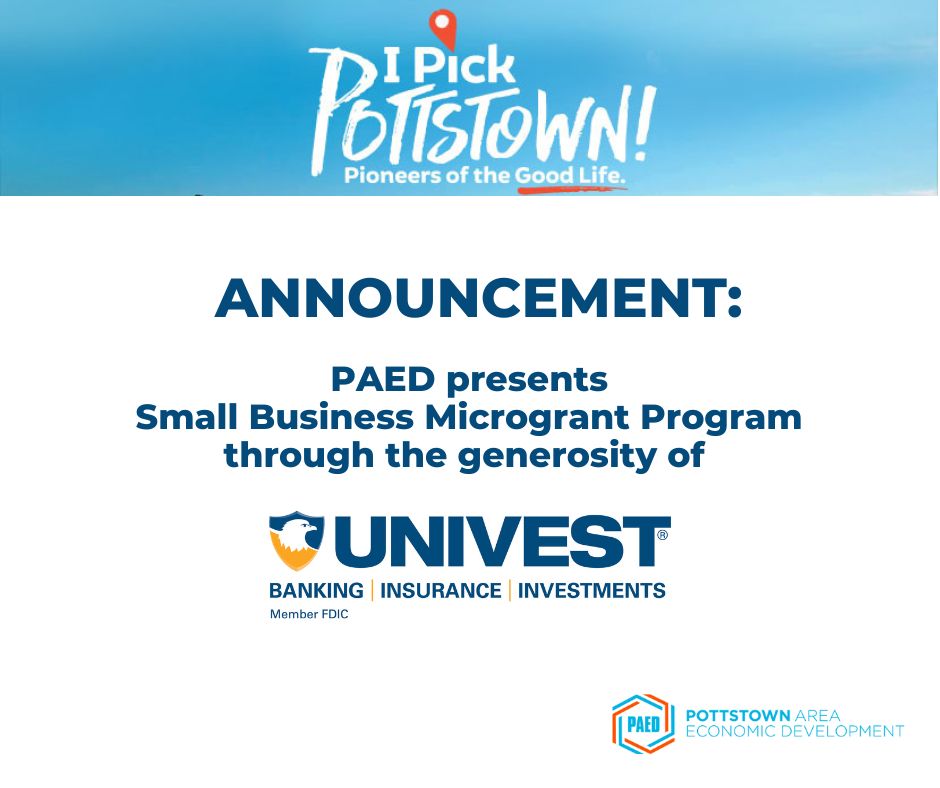 PAED Announces Small Business Microgrant by Univest